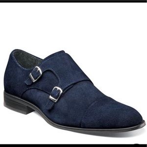 Stacy Adams Navy Blue Slocomb Size 13 Brand NIB